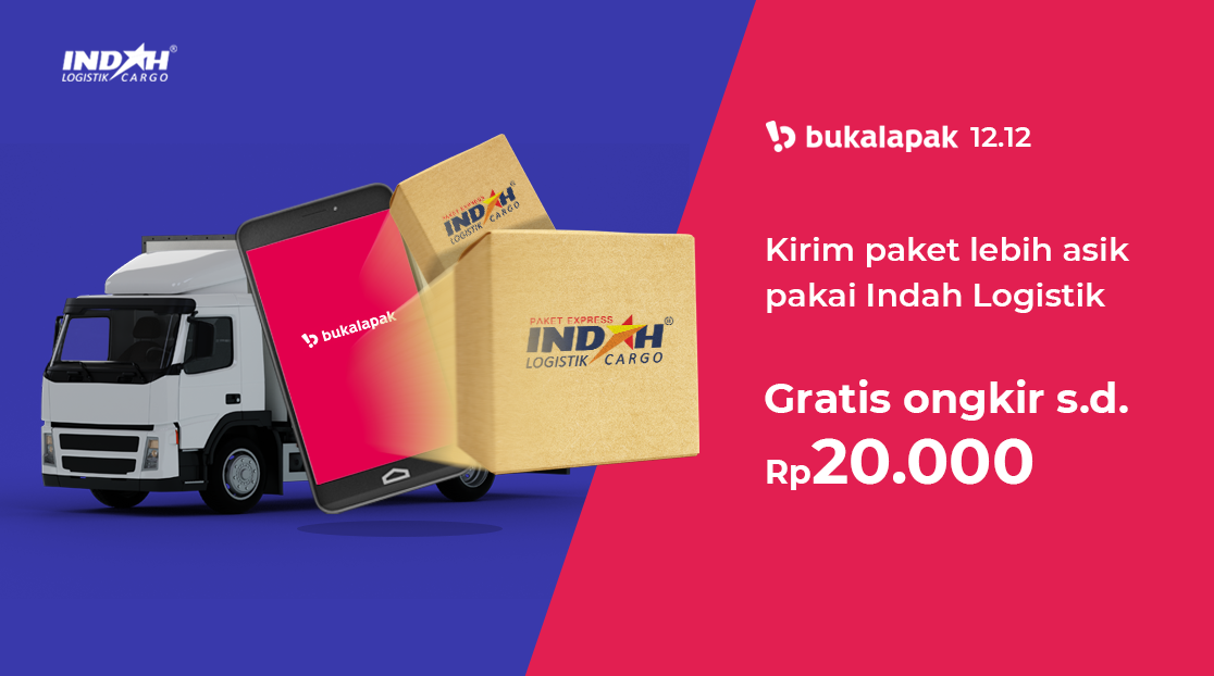 KIRIM PAKET BUKALAPAK LEBIH ASIK PAKAI INDAH LOGISTIK