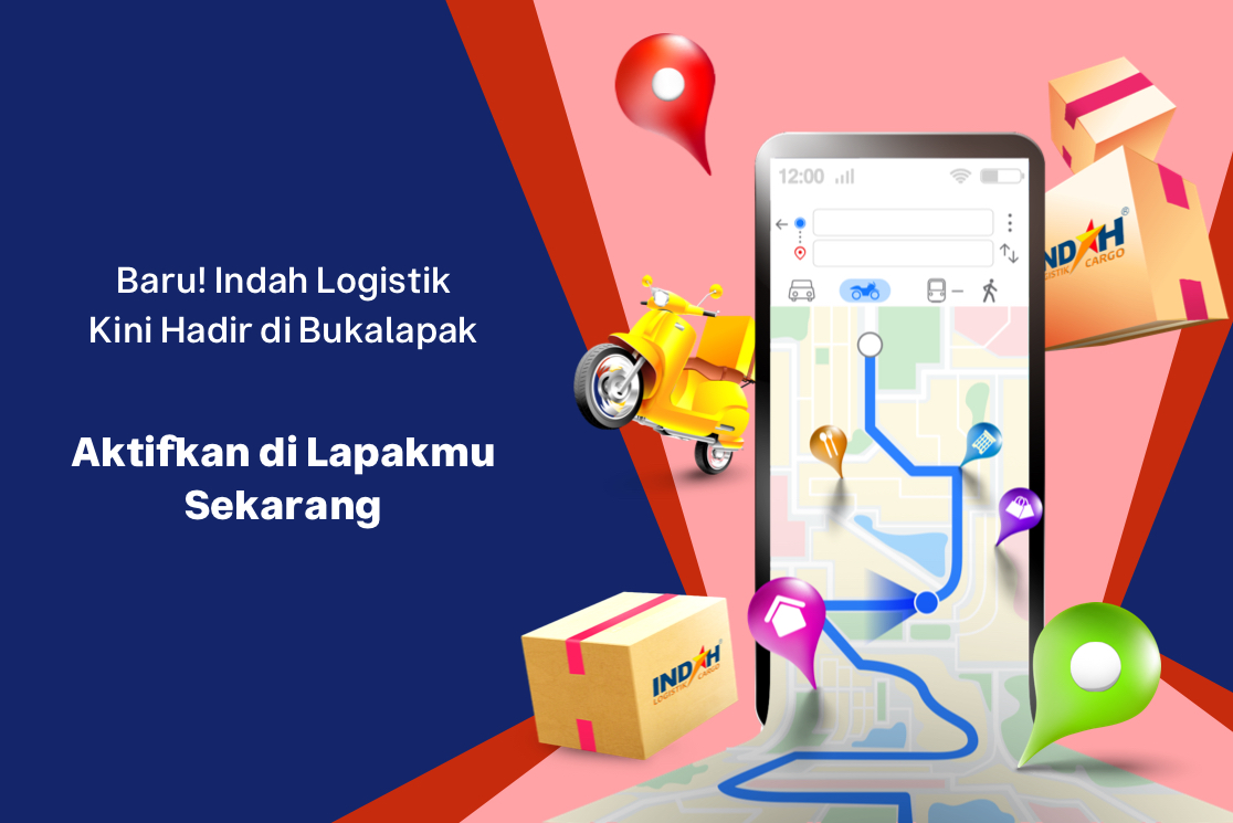 AKTIFKAN PENGIRIMAN INDAH LOGISTIK DILAPAK KAMU