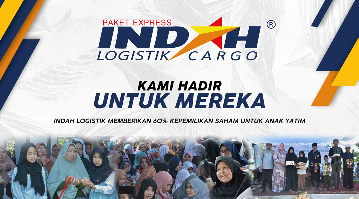 Wakaf Saham 60% Indah Logistik Kepada Anak Yatim