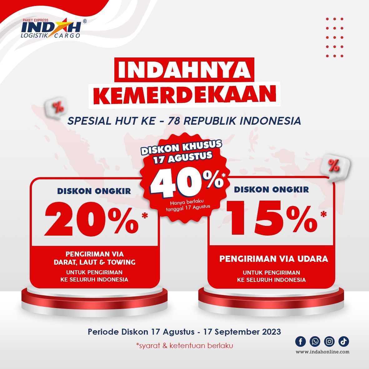 Diskon Indahnya Kemerdekaan 