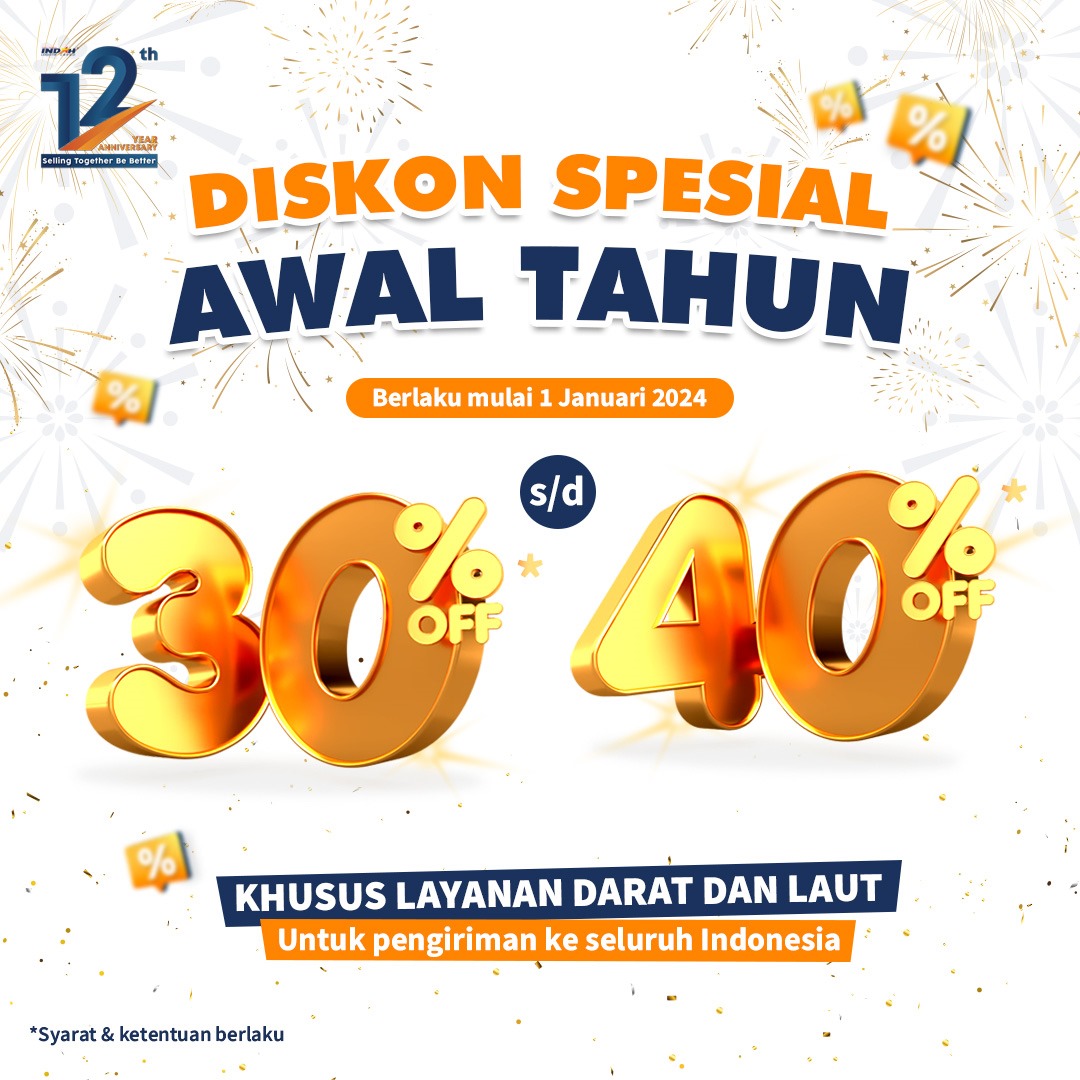 Diskon Ongkir Awal Tahun