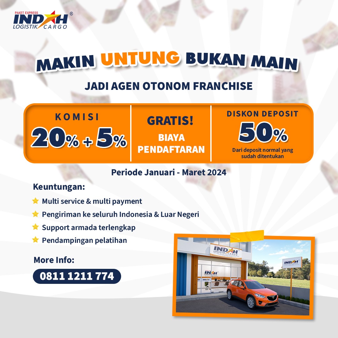 Upgrade Usaha dengan Join Agen Otonom Franchise Indah Logistik